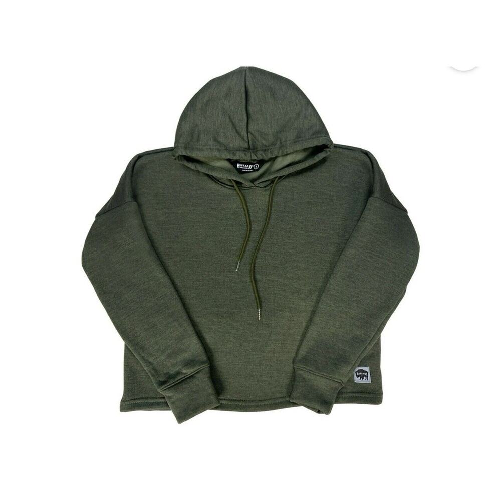 Buffalo Outdoors® Workwear Women's Cropped Hooded Sweatshirt